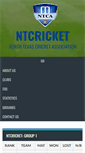 Mobile Screenshot of ntcricket.com